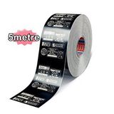 Bant Evi Tesa Lazer Etiket Bandı Siyah 5metre Tesa 6930 Mat Siyah