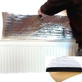 Bant Evi Yapışkanlı 120X100CM Petek Kalorifer Arkası Isı Yalıtım Izolasyon Levhası Radyatör Arkalığı Plaka - 9 mm - 120 x 100 cm - Açık Gri
