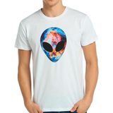 Bant Giyim Alien Cosmos Beyaz Erkek T-Shirt