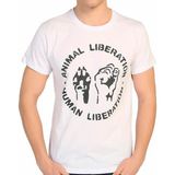 Bant Giyim Animal Liberation Beyaz Erkek T-Shirt