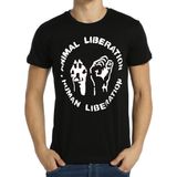 Bant Giyim Animal Liberation Siyah Erkek T-Shirt - XXL