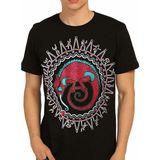 Bant Giyim Avcının Sevdası Bukalemun Siyah Erkek T-Shirt