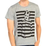 Bant Giyim Charlie Chaplin Gri Erkek T-Shirt - XL