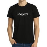 Bant Giyim Cyberpunk 2077 Samurai Siyah Erkek Tişört - L