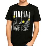 Bant Giyim Nirvana Kurt Cobain Siyah Erkek T-Shirt - L