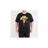 Bant Giyim One Piece Luffy Siyah Erkek T-shirt