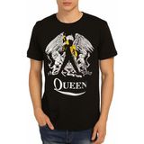 Bant Giyim - Queen Freddie Mercury Siyah Erkek T-Shirt - L