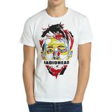 Bant Giyim Radiohead Beyaz Erkek T-Shirt - XXXL