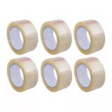 Bant Güçlü Sağlam Kaliteli Şeffaf Koli Bandı Bantı / 45 mm x 100 Metre / 6'lı Paket