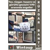#Bant Isı Yalıtım Ses İzolasyon Pencere Kapı Eşik Sızdırmazlık Fitili 5 Metre Şık Rüzgar Kesici Bant