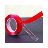 Bant Marketim Çift Taraflı Montaj Bantı Silikonlu Şeffaf Tape 19Mm X 33Mt - 19 mm x 33 mt