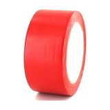 Bant Marketim Yer Işaretleme Yer Bandı Pvc Vinil Bant 50 mm x 33 m Kırmızı