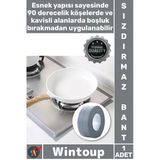 #Bant Mutfak Banyo Lavabo Kenar Koruyucu Esnek Kendinden Yapışkanlı Şık Güçlü Su Sızdırmaz Bant Gri