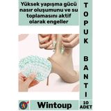 #Bant Topuk Koruyucu Nasır Engelleyici Şeffaf Elastik Şık 10 Adet Ayakkabı Vurma Önleyici Bant Seti