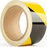 Bant23 Sarı Siyah Pvc Yer İşaretleme Bandı 50 mm x 30M