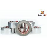 Bantix Alüminyum Folyo Bant 44 mm 20 mt Yanmaz Erimez Sızdırmaz Tamirat Tadilat Bandı 1 Adet