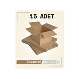 bantkolik 60x40x40cm 15 Adet Boş Koli, Karton Kutu, Çeyiz Kutusu, Taşınma Kolisi, Toptan, Kutu ve Ambalaj