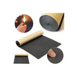 BantMarketim Araç 10mm Flexi Kauçuk 100cmx 5mt Yanmaz Oto Ses Yalıtım Süngeri Yapışkanlı 5m²