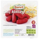 Banvit 1 kg Piliç Kokteyl Sosis