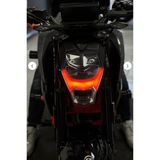Banxtre Cf Moto NK25O Için Gündüz Ledi Için Kırmızı Far Filmi Sticker (1 Adet) - nk250 uyumludur