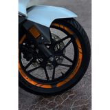 Banxtre Honda Forza için Jant Şeridi Sticker Seti (12 Parça) (Tüm Yıllara Uyumlu)