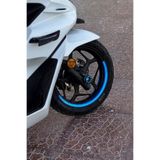 Banxtre Honda PCX için Uyumlu Yarım Jant Şeridi Sticker Seti (4 Parça)