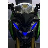 Banxtre Kuba Terra 125 için Far Tasarım Far Filmi Sticker Seti (3 Parça)