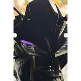 Banxtre RKS SRK125 Racing Model için Gündüz Ledine Uyumlu Mor Renk Far Film Far Tasarım Sticker (BXT00005)