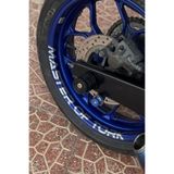 Banxtre Yamaha Motor Grubu için Jant içi Master Of Tork Yazı Sticker (1 Adet)