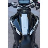 Banxtre Yamaha MT-07 için Beyaz Renk Depo Kordon Sticker Etiket (2014-2017) Yılları için (BXT00001)