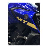 Banxtre Yamaha MT-25 için Orijinal MT-25 Yazıları Sticker Seti Sağ ve Sol (Orijinallerin Üzerini Kapatır)