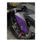 Banxtre Yamaha Xmax Ön Çamurluk için Logolu Detay Sticker (Sağ-Sol) (2018-2022 Uyumlu)