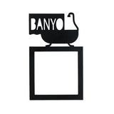 Banyo Ahşap Priz Çerçevesi Dekorasyon