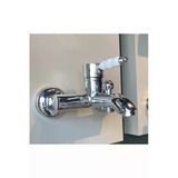 Banyo Bataryası Vintage Tasarım Porsalen Banyo Musluğu Pirinç 5 Yıl Garantili