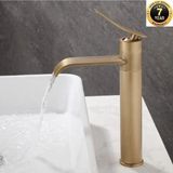 Banyo Çanak Lavabo Bataryası Antik Renk Şelale Model 7 Yıl Garantili Ithal