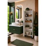 Banyo Dolabı 2 Kapaklı Mdf, Çok Amaçlı Dolap, Balkon Dolabı