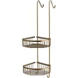 Banyo Duş Raf Sistemi Antik Renk 702X200X294 mm - 0 - 1 Ay - 0 - 3 Yaş