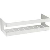 Banyo Duş Raf Sistemi Beyaz Renk 98X100X250 mm Beyaz Tek Ebat BA3000 043 Al7 - Çok Renkli - Siyah - Plastik