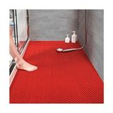 Banyo Duş Z-Mat Paspas, Kaymaz Islak Zemin Paspası -Kırmızı - Eni: 90 cm x 1 mt