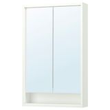 Banyo duvar dolabı, beyaz, 60x15x95 cm