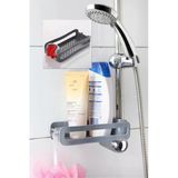 Banyo Düzenleyici Şampuanlık Sabunluk Vakumlu Evye Düzenleyici Organizer Banyo Rafı
