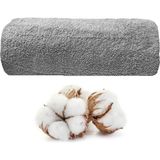 Banyo Havlusu 90 x 150 cm Pamuklu Otel Havlusu Gramajlı 600 gr - 90 x 150 cm - Gri