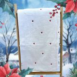 Banyo Havlusu - Açık Mavi - Bej - Beyaz - 150 x 80 cm