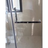 Banyo Kapı Kolu Setleri Cilalı Kaplama Sürgülü Duş Cam Kapı Düğmeleri Tutunma Çubuğu Yedek Parçalar (Boyut: 275 mm+475 mm) ()