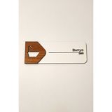 Banyo Kapı Tabelası – Mdf Yönlendirme Levhası | 19X7 cm Çift Katmanlı, Çift Taraflı Bantlı