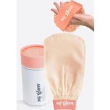 Banyo Kesesi Duş Hamam Peeling Eldiveni %100 Floş Ipek Ve El Pouch Hediyeli YAVRUAGZIKESE+ELPOUCH