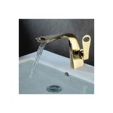 Banyo Lavabo Bataryası Altın Dore Gold Yeni Model Şelale 5 Yıl Garantili