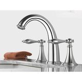 Banyo Lavabo Bataryası Ankastre 3'lü Set Krom Yeni Model