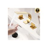 Banyo Lavabo Bataryası Ankastre Gold Altın Dore Şelale 7 Yıl Garantili İthal