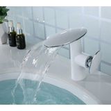Banyo Lavabo Bataryası Beyaz Şelale Modeli Yeni Tasarım Ürünü 5 Yıl Garantili Yeni Mode
